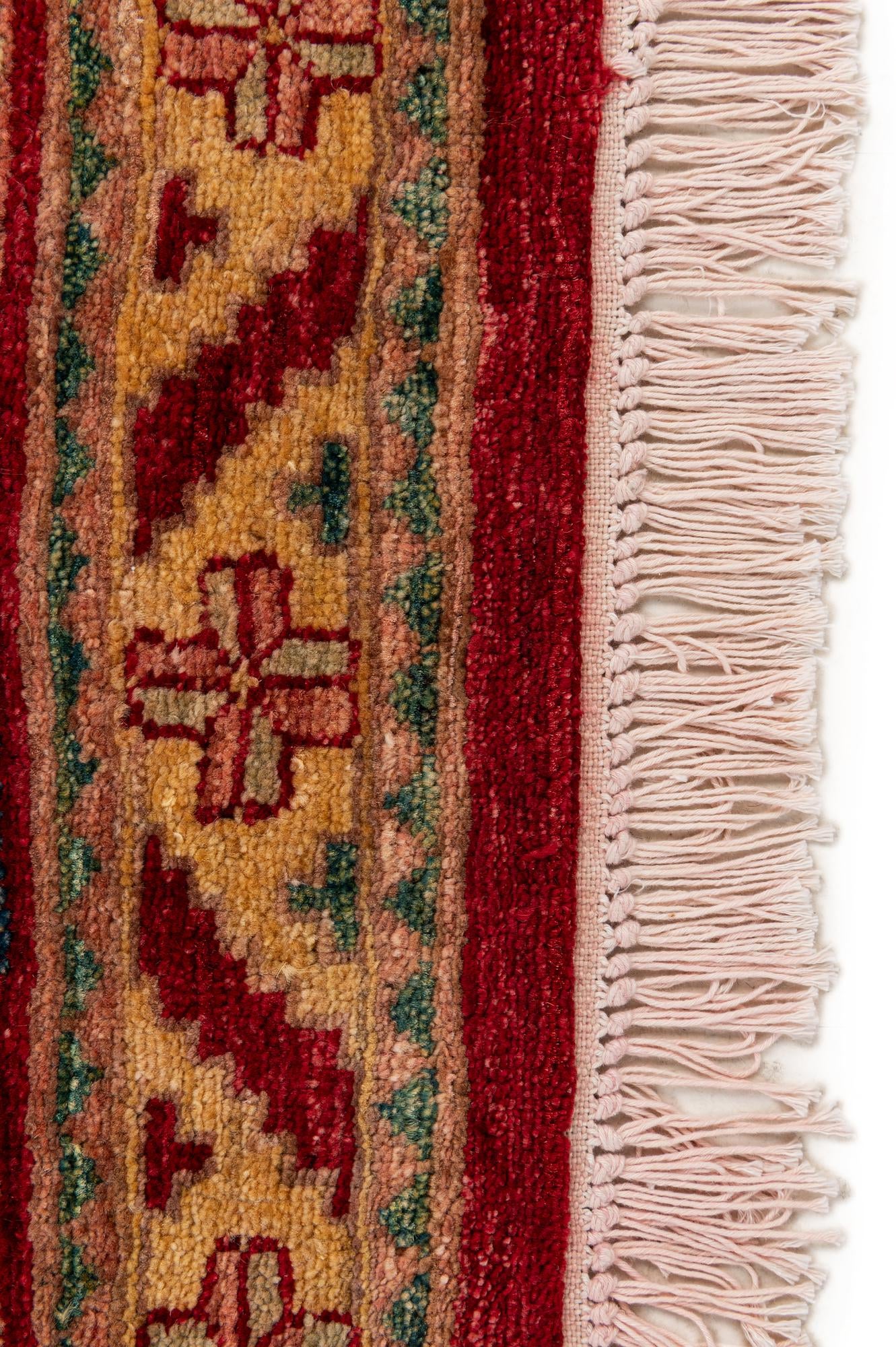 3' 3 x 5' Hand Knotted Ziegler Wool Rug