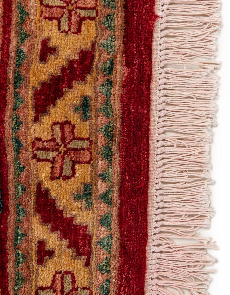 Detail image of 3' 3 x 5'  Hand Knotted Ziegler Wool Rug