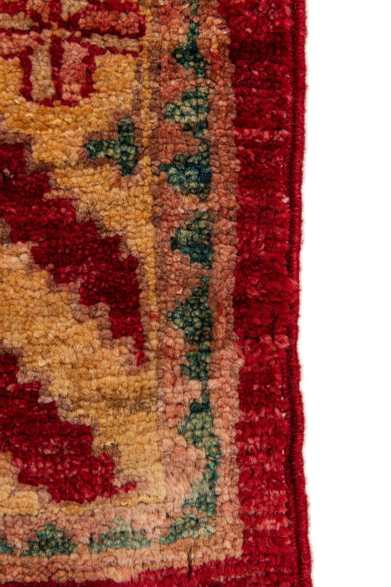 3' 3 x 5' Hand Knotted Ziegler Wool Rug
