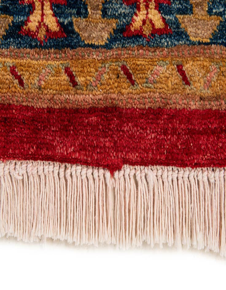 Detail image of 3' 5 x 5' 2  Hand Knotted Ziegler Wool Rug