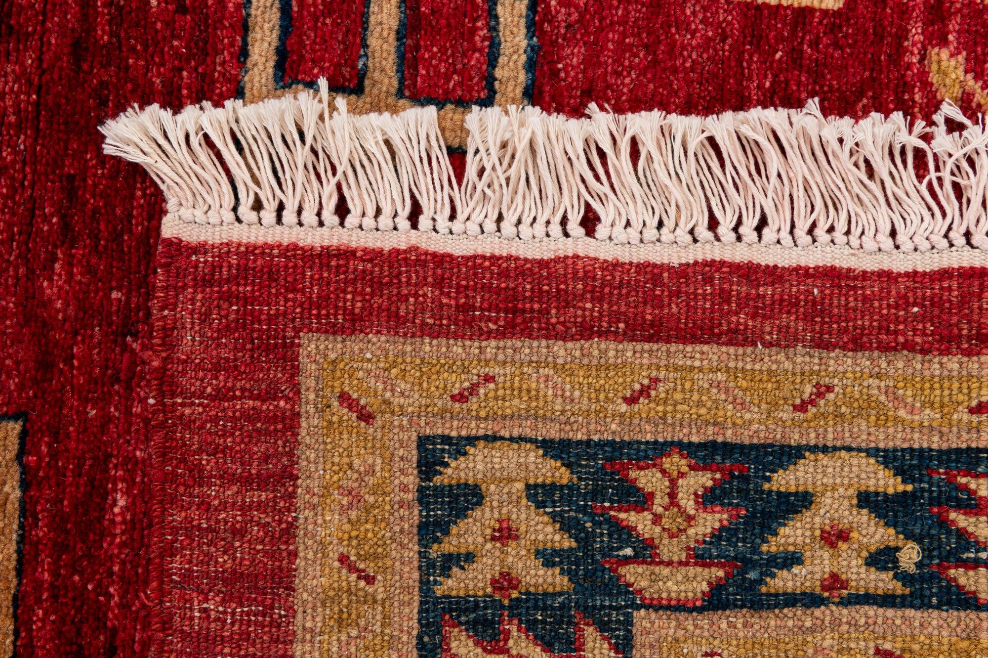 3' 5 x 5' 3 Hand Knotted Ziegler Wool Rug