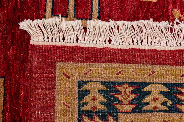 3' 5 x 5' 3 Hand Knotted Ziegler Wool Rug