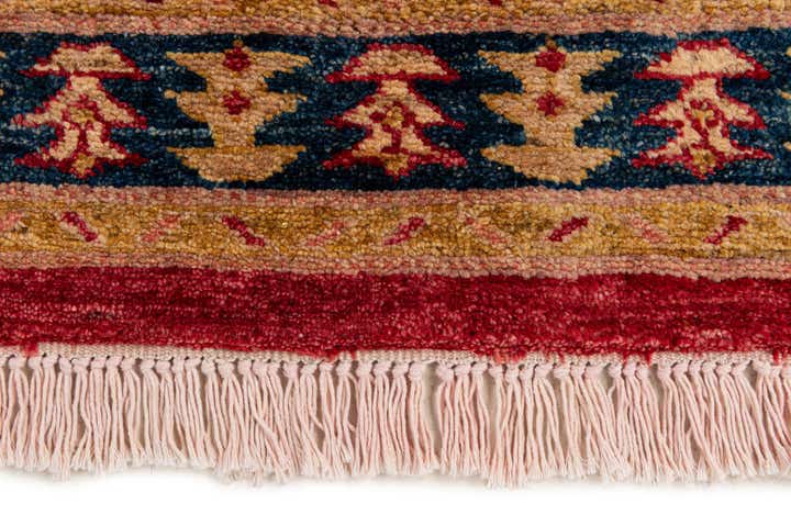 3' 5 x 5' 3 Hand Knotted Ziegler Wool Rug