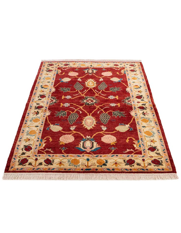 Detail image of 4' 11 x 6' 8  Hand Knotted Ziegler Wool Rug