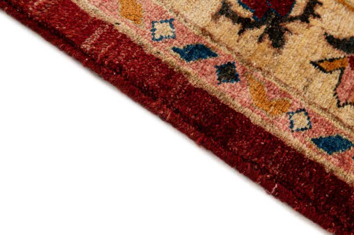 4' 11 x 6' 8 Hand Knotted Ziegler Wool Rug