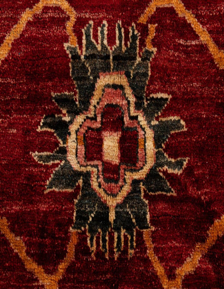 Detail image of 4' 11 x 6' 8  Hand Knotted Ziegler Wool Rug