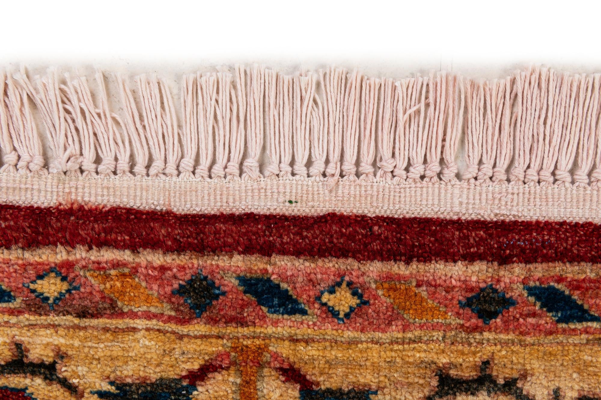 4' 11 x 6' 8 Hand Knotted Ziegler Wool Rug