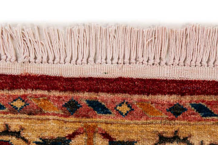 4' 11 x 6' 8 Hand Knotted Ziegler Wool Rug