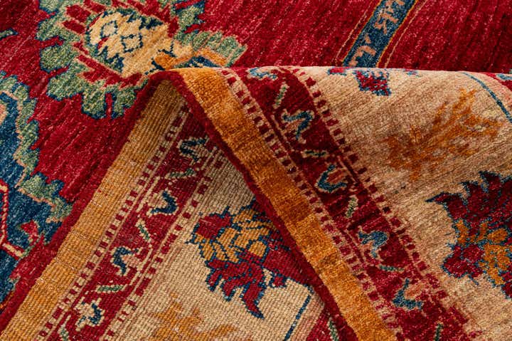 5' x 6' 10 Hand Knotted Ziegler Wool Rug