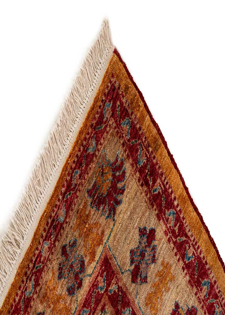 5' x 6' 10 Hand Knotted Ziegler Wool Rug