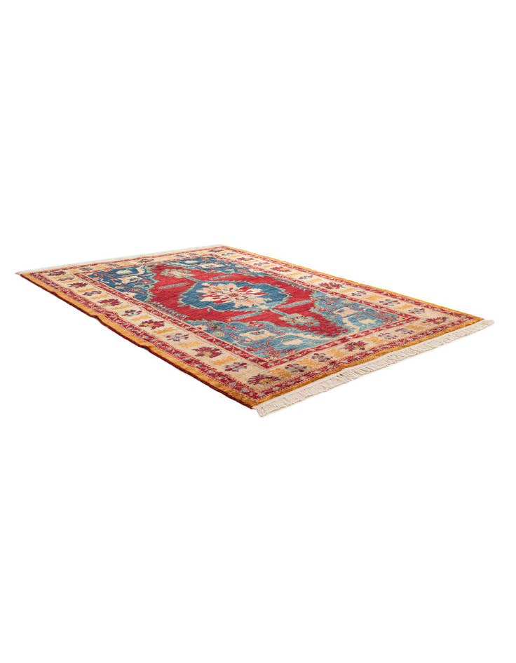 Detail image of 5' x 6' 10 Hand Knotted Ziegler Wool Rug