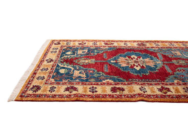 Detail image of 5' x 6' 10 Hand Knotted Ziegler Wool Rug