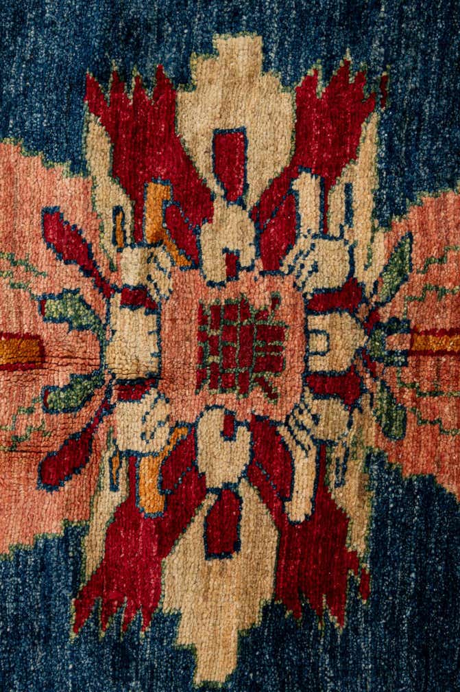 5' x 6' 10 Hand Knotted Ziegler Wool Rug