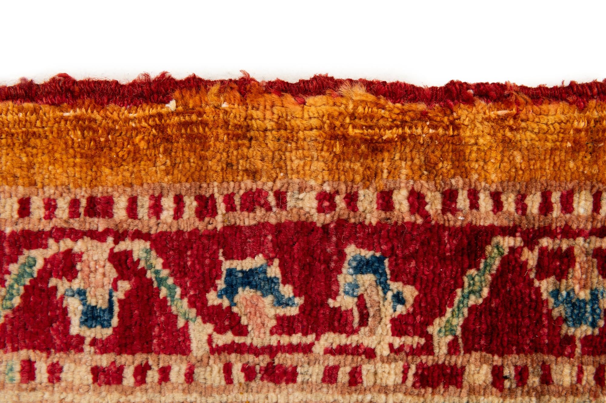 5' x 6' 10 Hand Knotted Ziegler Wool Rug