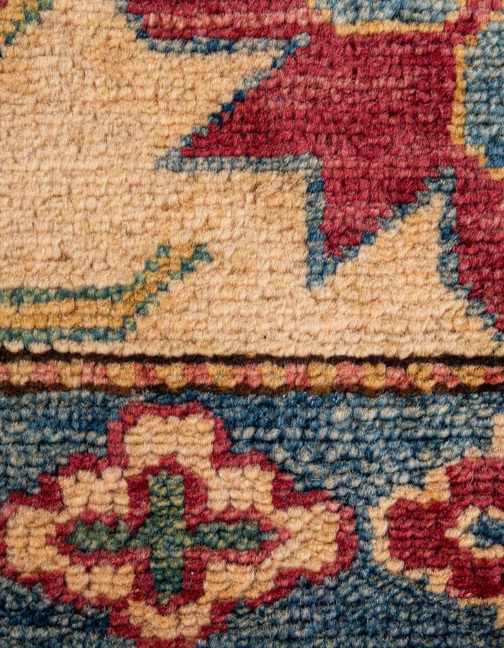 Detail image of 8' 2 x 12' 1  Hand Knotted Ziegler Wool Rug