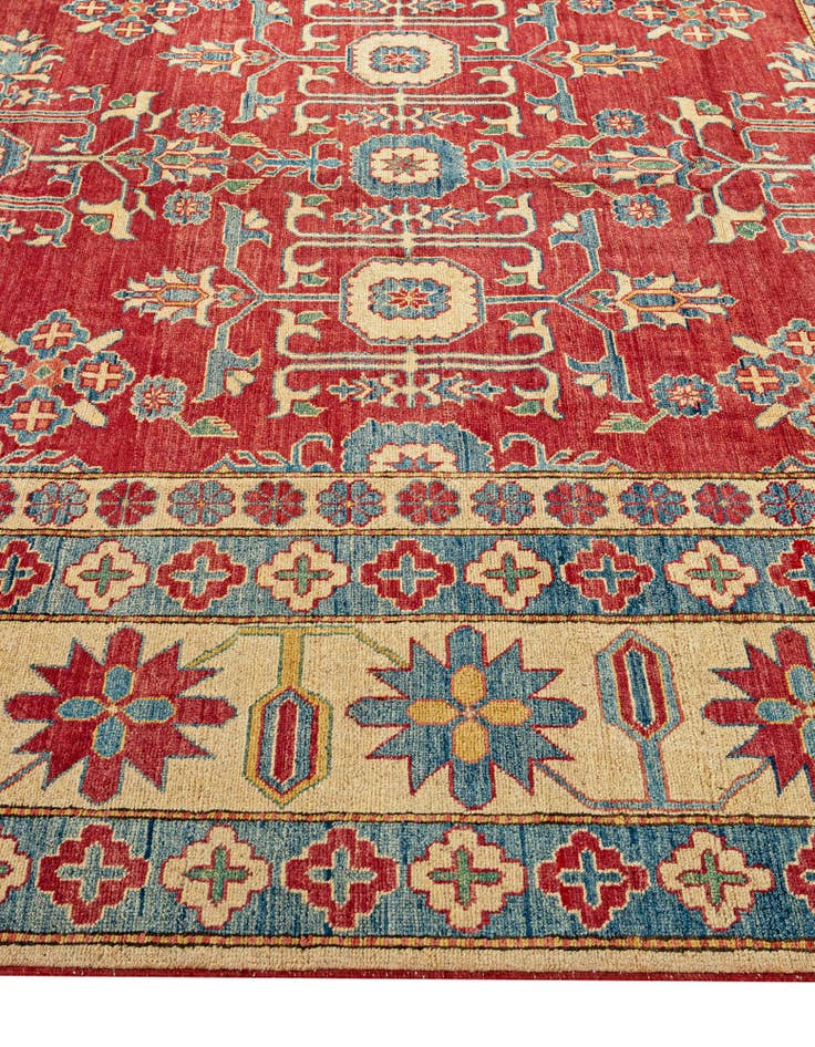 Detail image of 8' 2 x 12' 1  Hand Knotted Ziegler Wool Rug