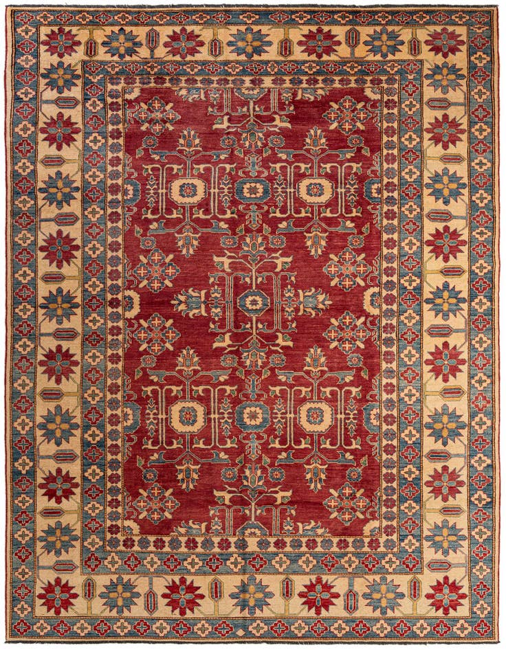 Detail image of 8' 2 x 12' 1 Hand Knotted Ziegler Wool Rug