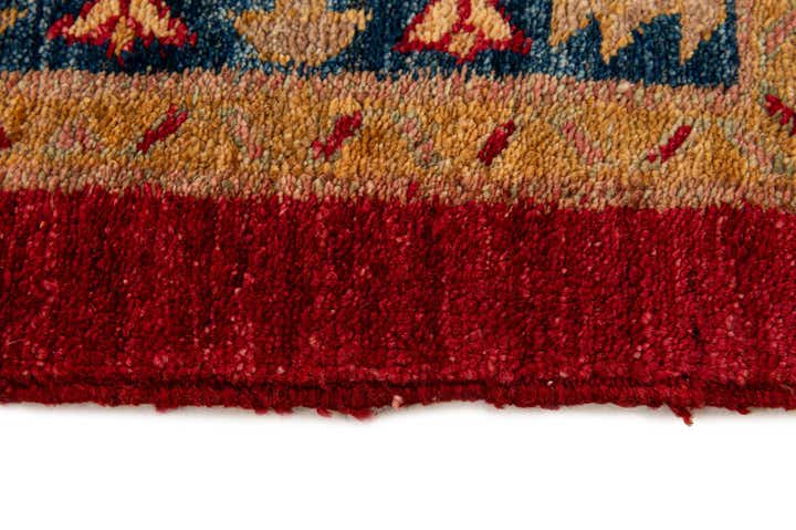 3' 5 x 5' 4 Hand Knotted Ziegler Wool Rug