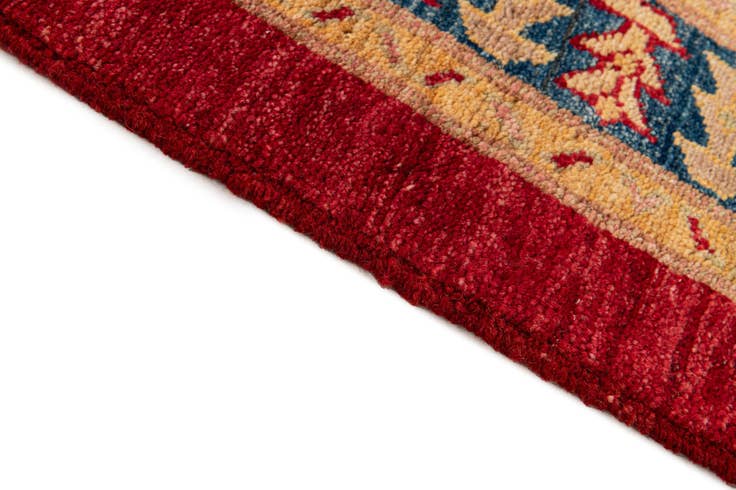 Detail image of 3' 5 x 5' 4 Hand Knotted Ziegler Wool Rug