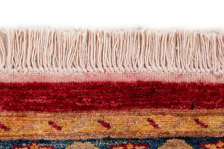 3' 5 x 5' 4 Hand Knotted Ziegler Wool Rug