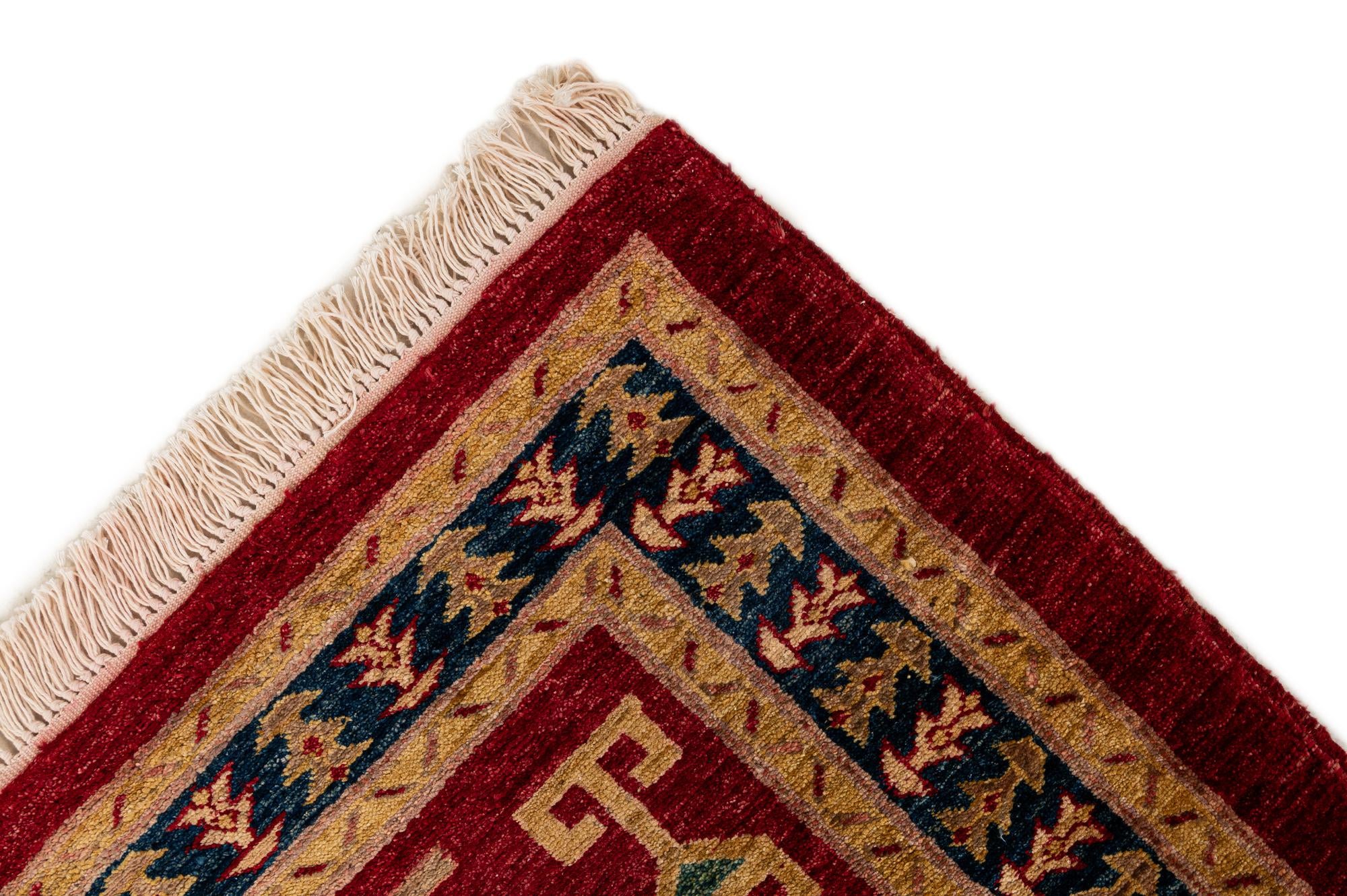 3' 5 x 4' 7 Hand Knotted Ziegler Wool Rug