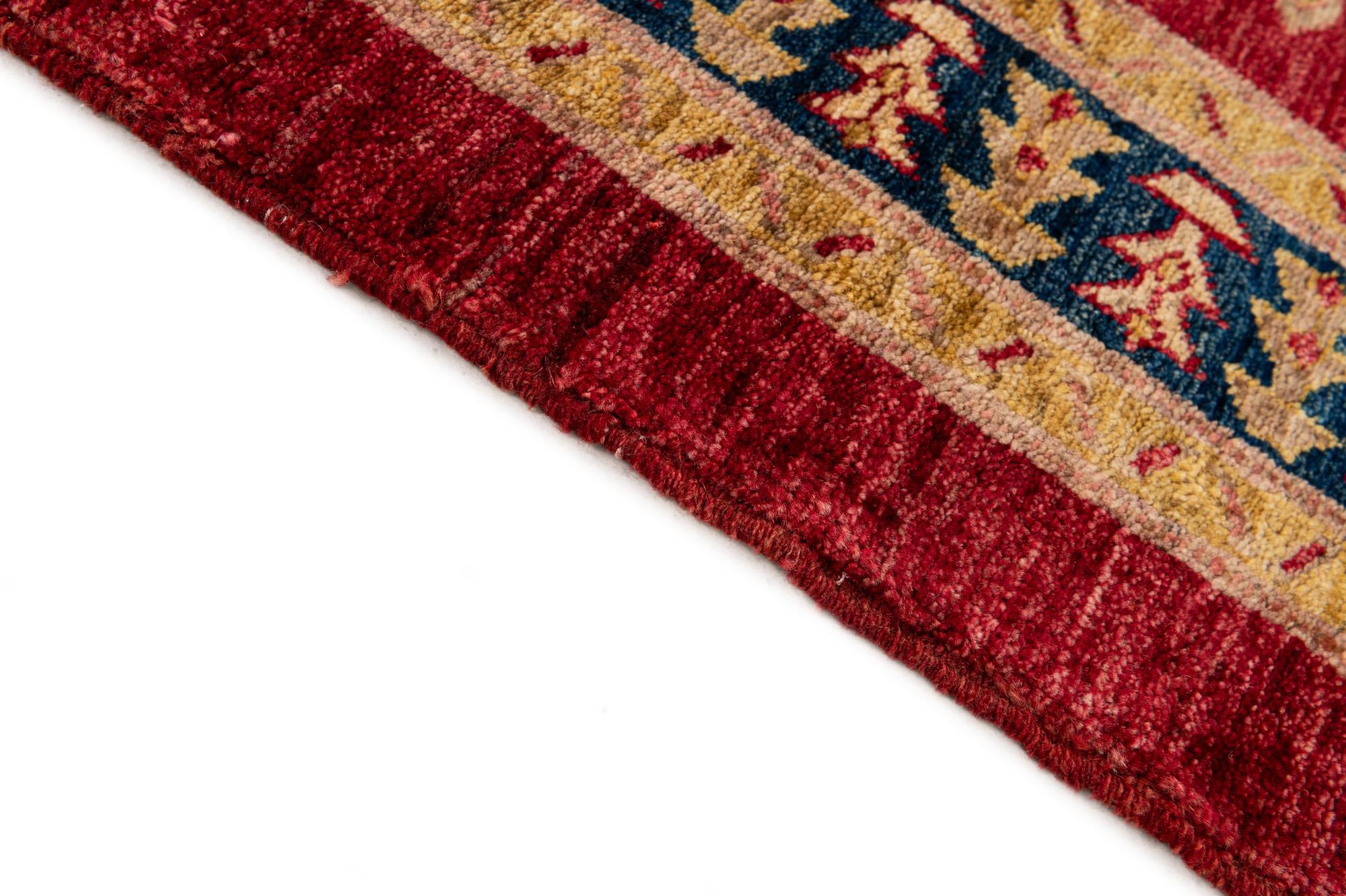 3' 5 x 4' 7 Hand Knotted Ziegler Wool Rug