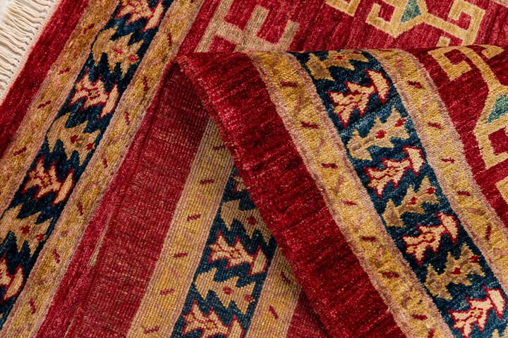 3' 5 x 4' 7 Hand Knotted Ziegler Wool Rug