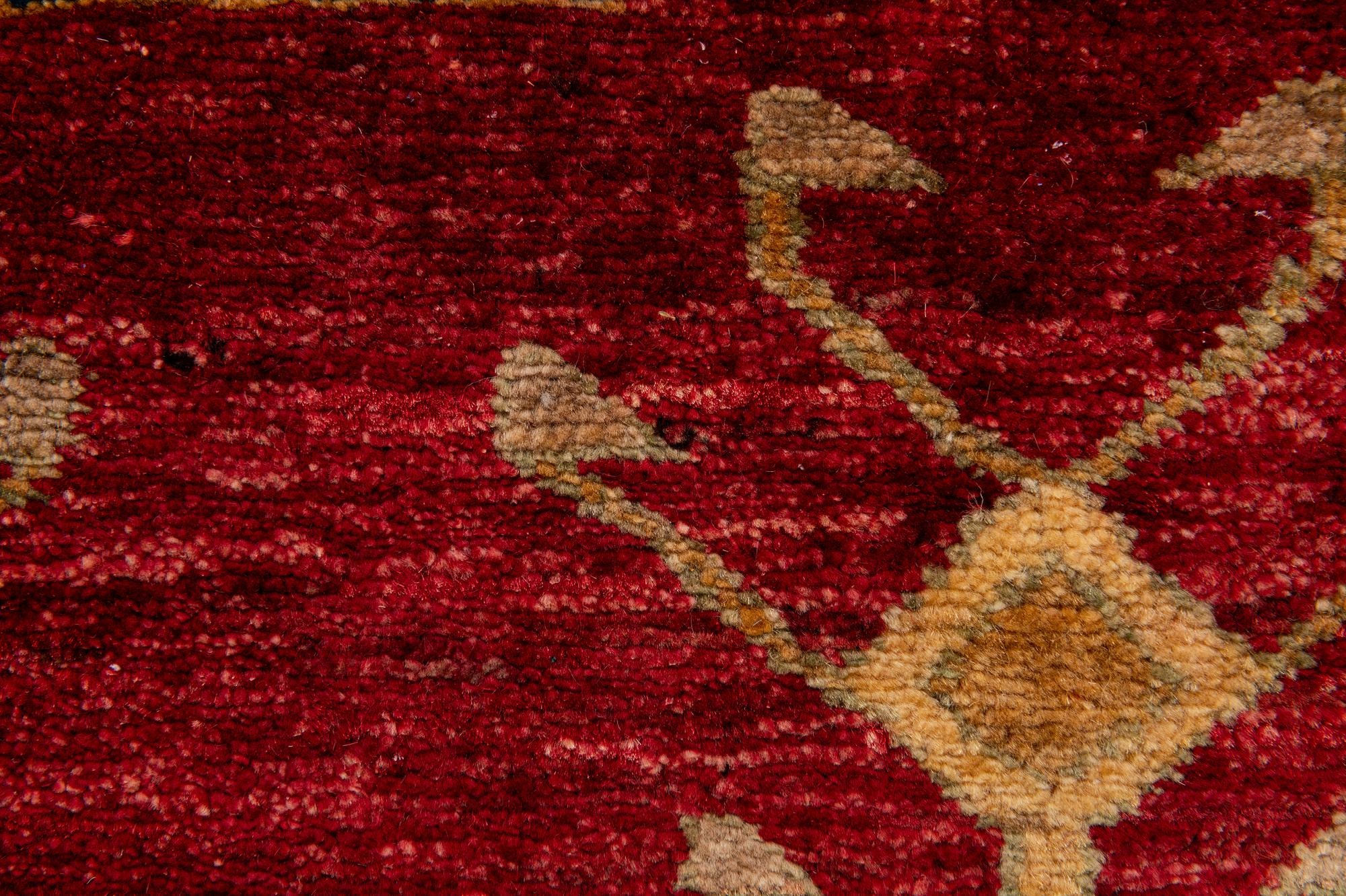 3' 5 x 5' Hand Knotted Ziegler Wool Rug