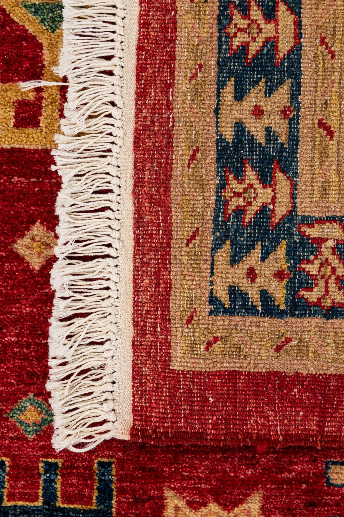 3' 5 x 5' 2 Hand Knotted Ziegler Wool Rug