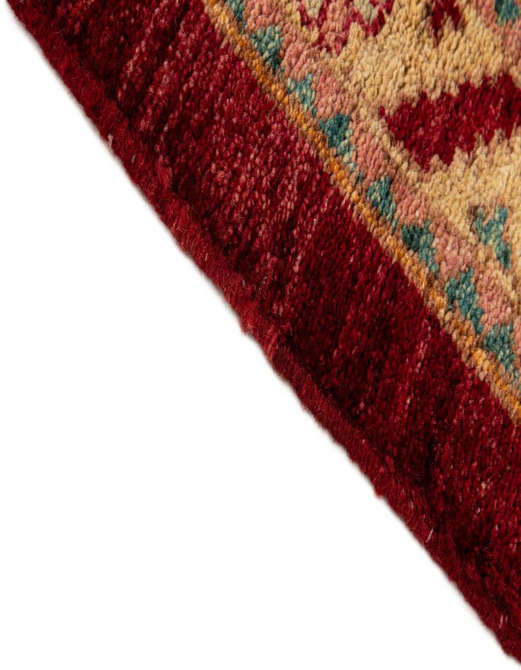 Detail image of 3' 4 x 4' 6  Hand Knotted Ziegler Wool Rug