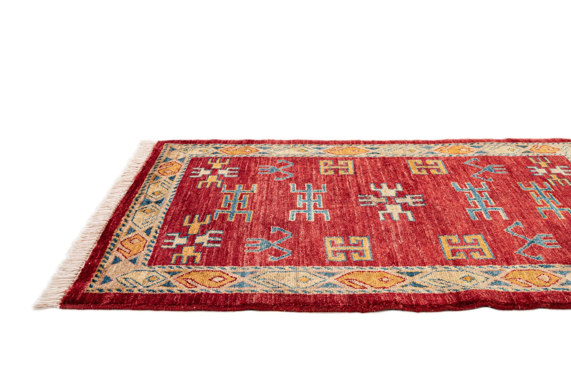 2' 8 x 3' 9 Hand Knotted Ziegler Wool Rug