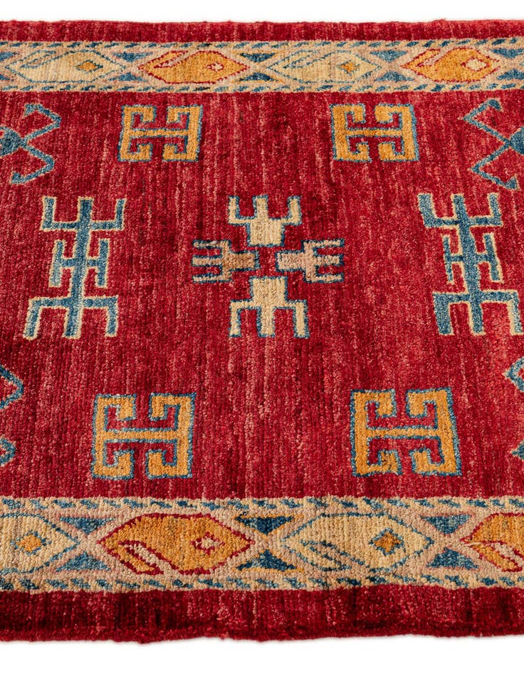 Detail image of 2' 8 x 3' 9  Hand Knotted Ziegler Wool Rug
