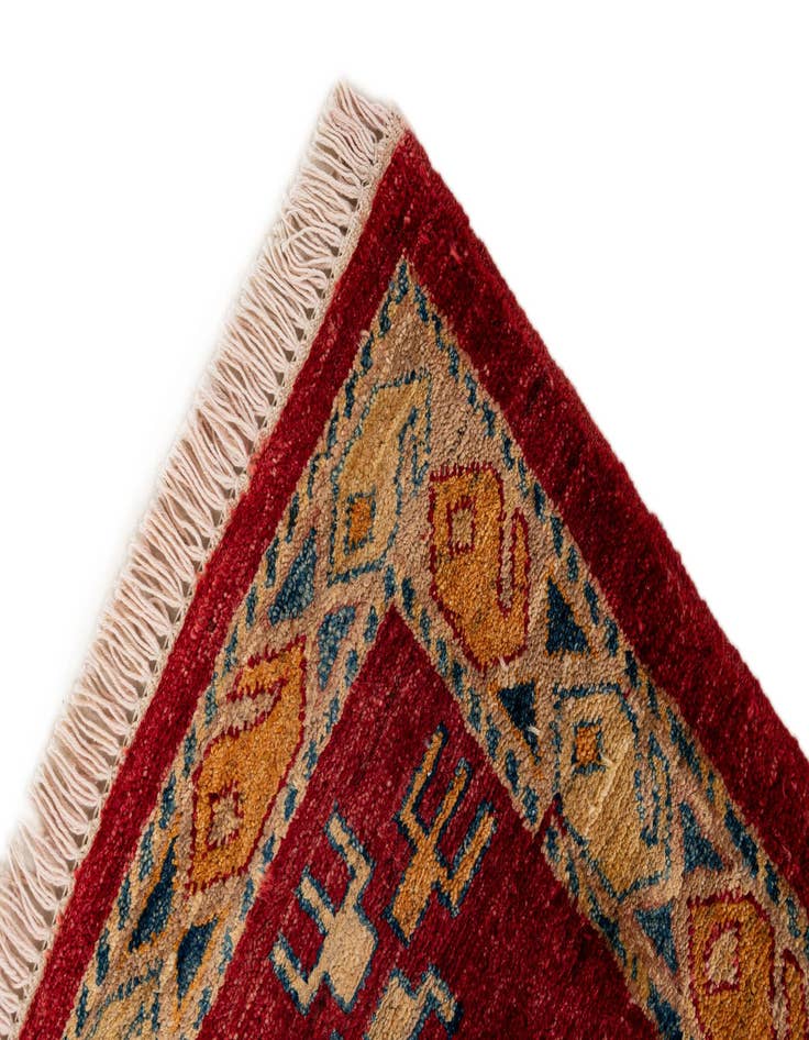 Detail image of 2' 8 x 3' 9  Hand Knotted Ziegler Wool Rug