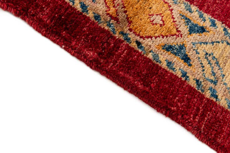 Detail image of 2' 9 x 3' 9 Hand Knotted Ziegler Wool Rug