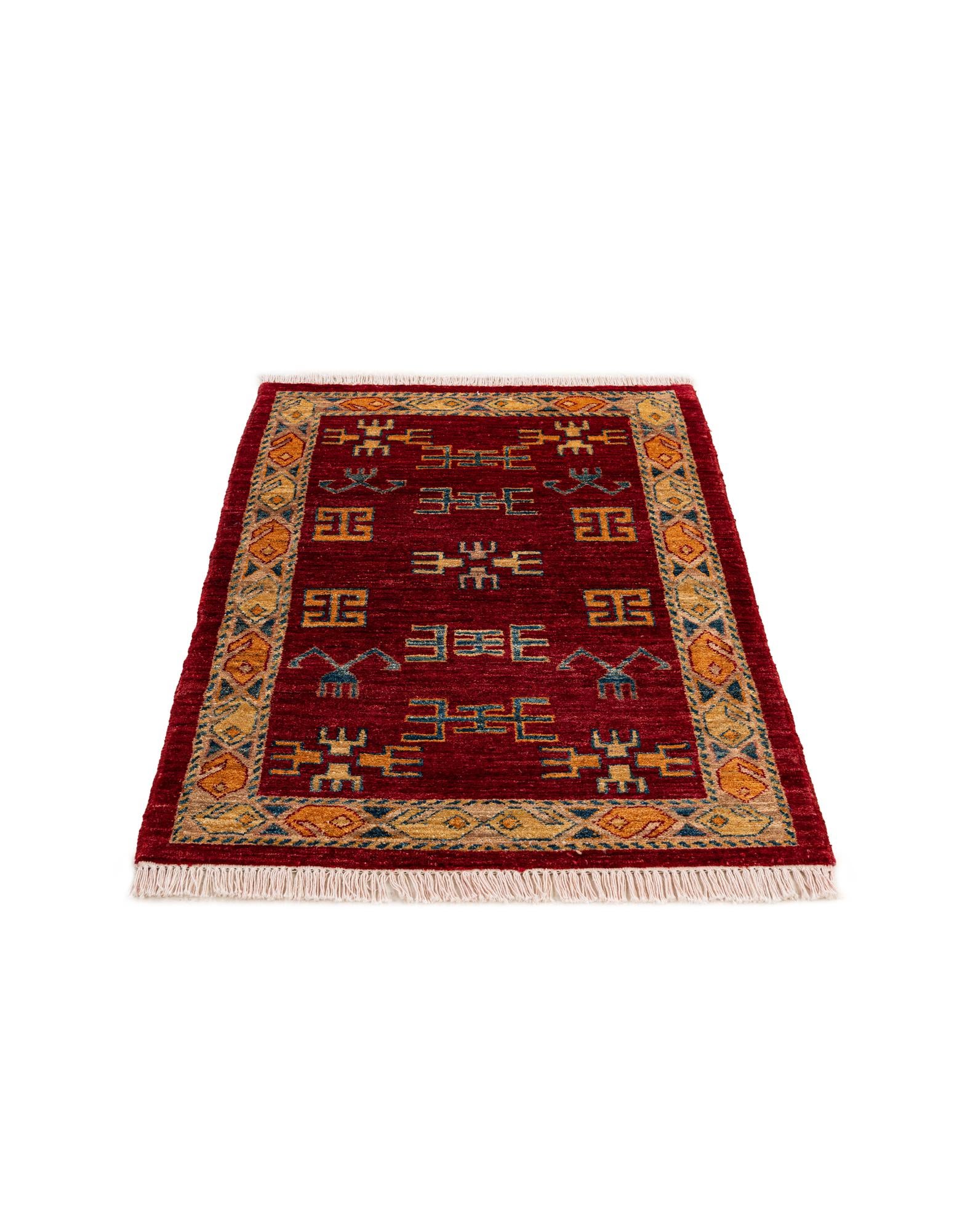 2' 9 x 3' 9 Hand Knotted Ziegler Wool Rug