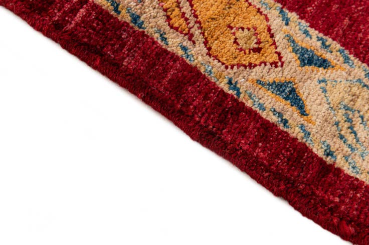 Detail image of 2' 9 x 3' 9 Hand Knotted Ziegler Wool Rug