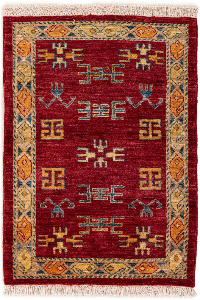 2' 9 x 3' 9 Hand Knotted Ziegler Wool Rug
