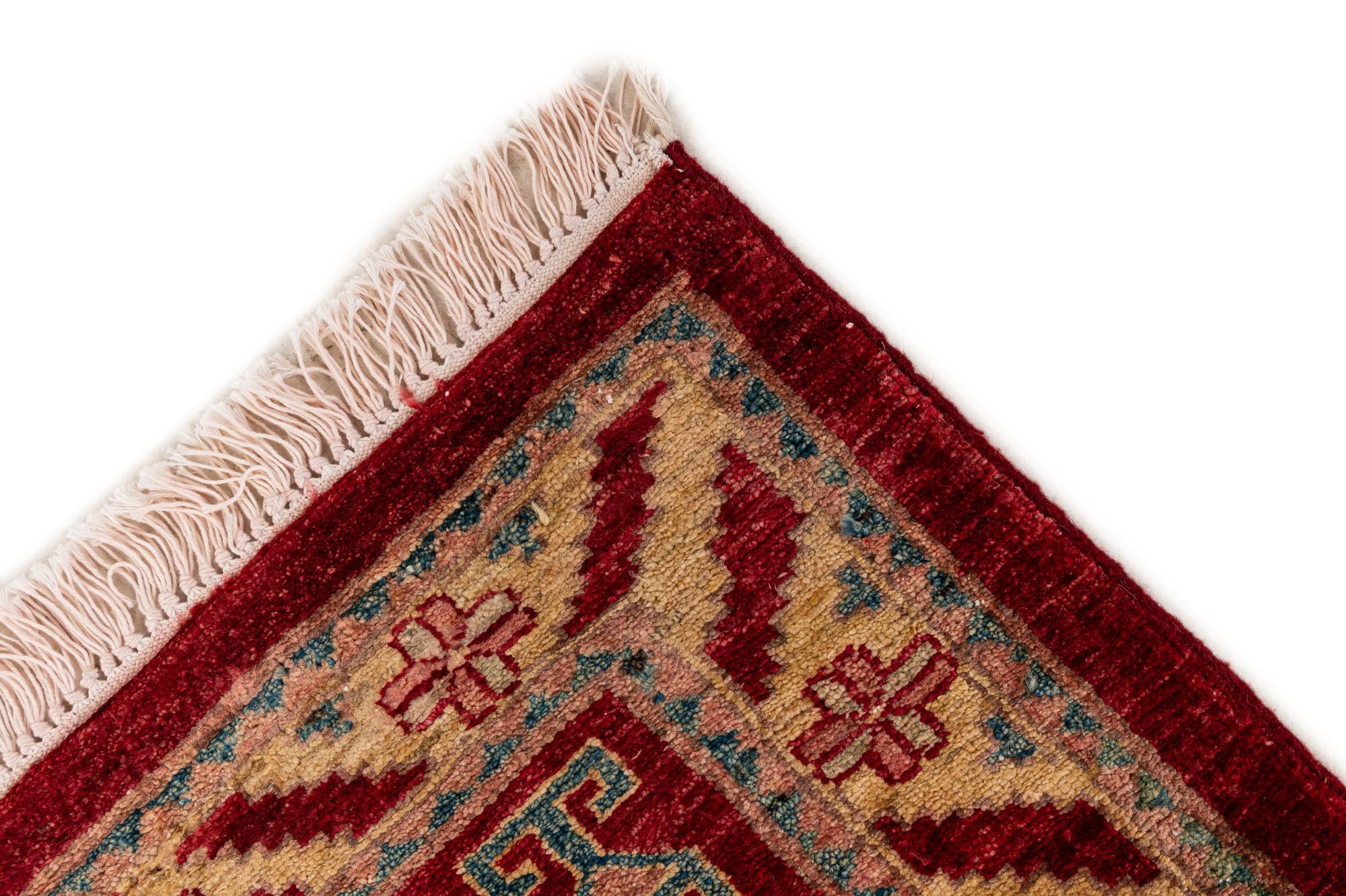3' 3 x 4' 11 Hand Knotted Ziegler Wool Rug