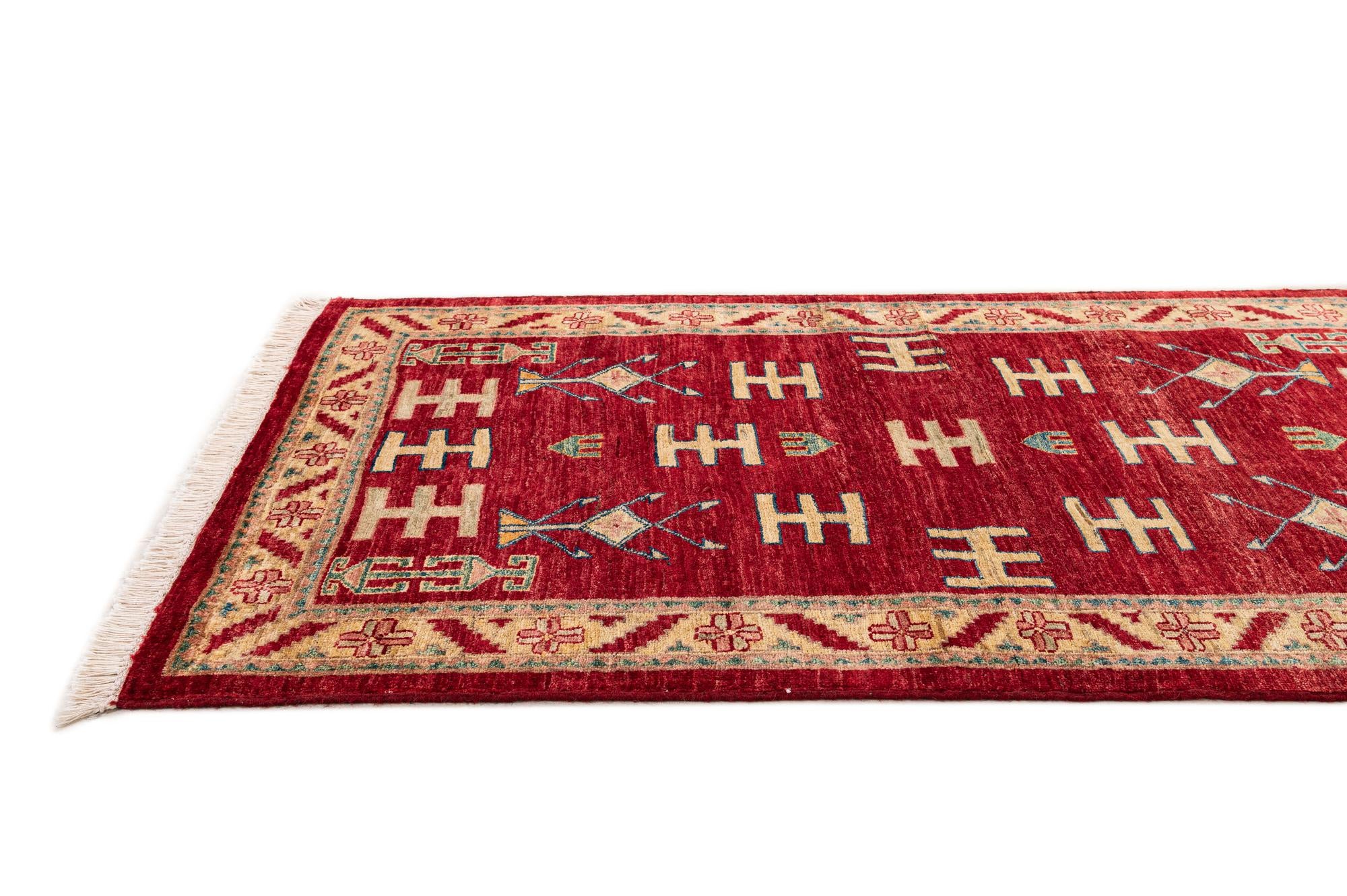 3' 3 x 4' 11 Hand Knotted Ziegler Wool Rug