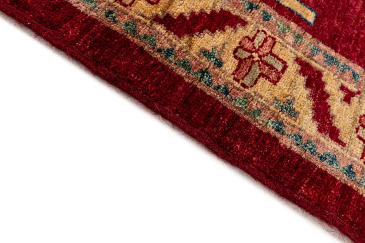 Detail image of 3' 3 x 4' 11 Hand Knotted Ziegler Wool Rug