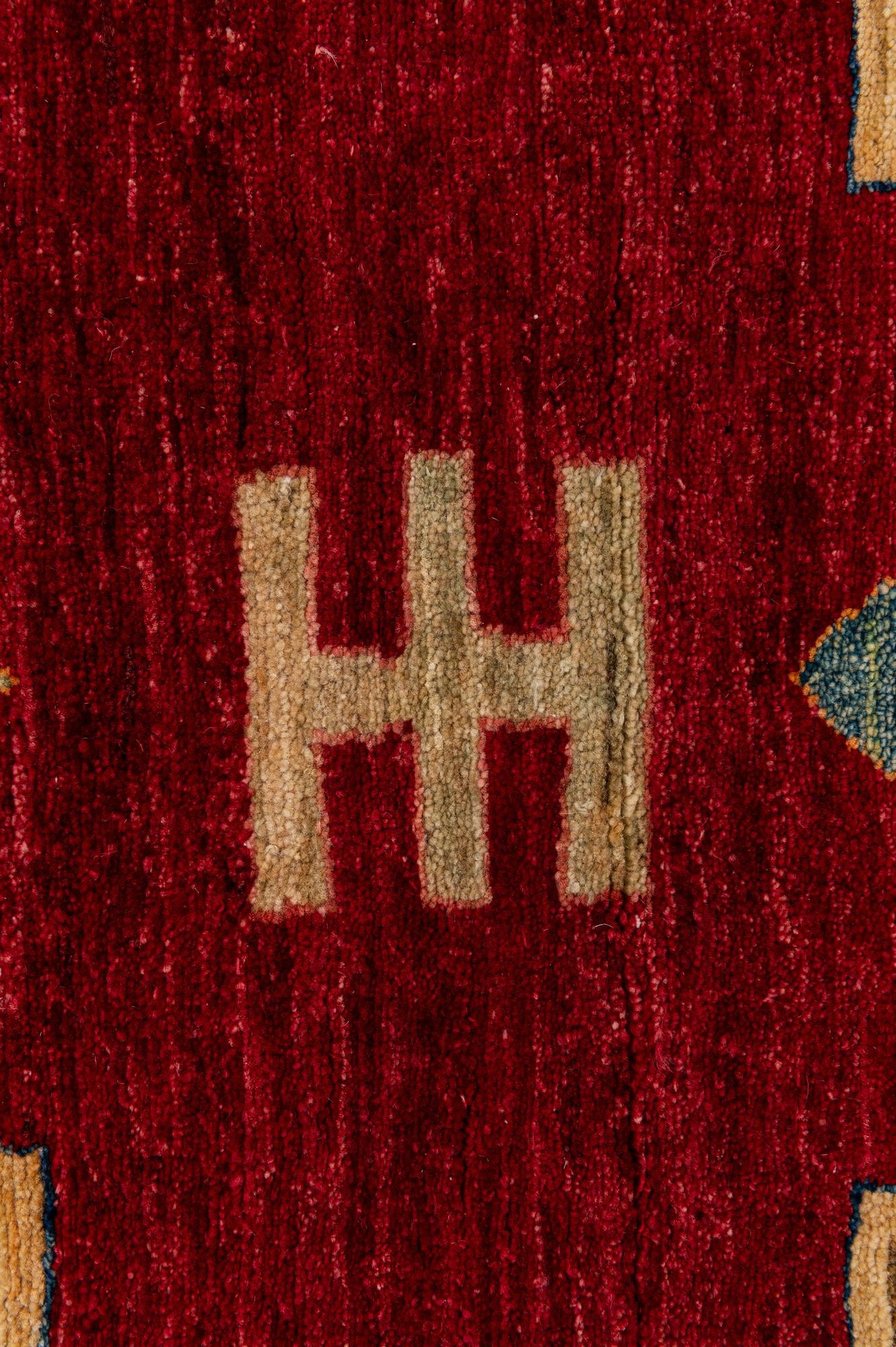 3' 3 x 4' 11 Hand Knotted Ziegler Wool Rug