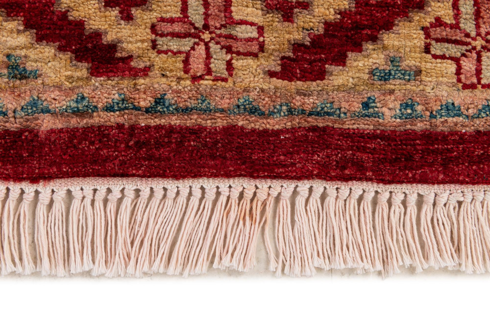 3' 3 x 4' 11 Hand Knotted Ziegler Wool Rug