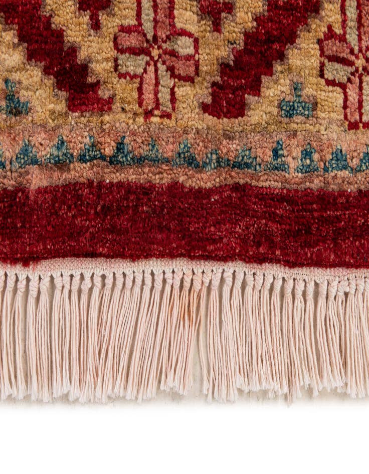 Detail image of 3' 3 x 4' 11  Hand Knotted Ziegler Wool Rug