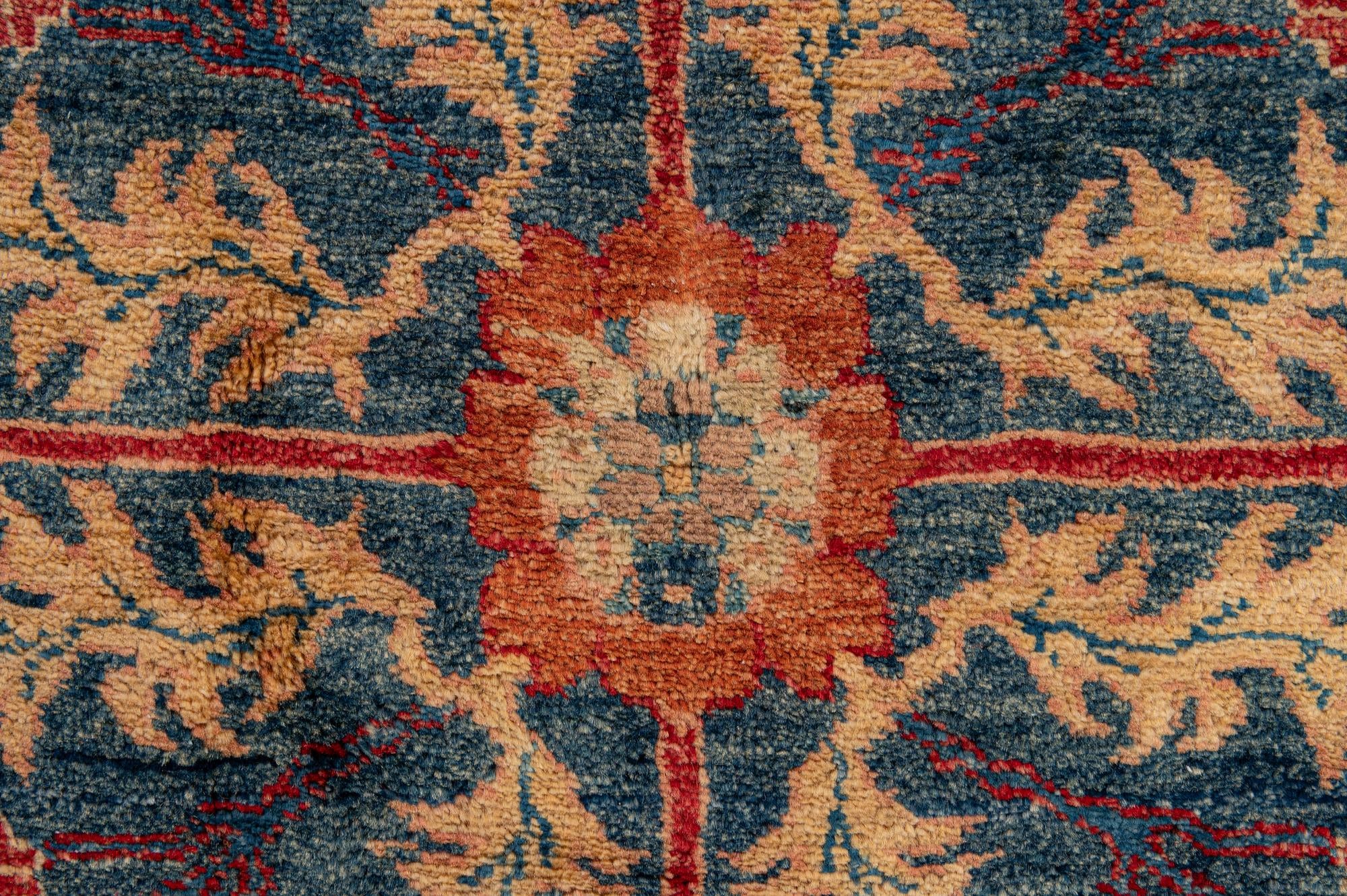 5' 8 x 8' 3 Hand Knotted Ziegler Wool Rug