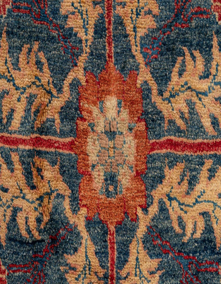 Detail image of 5' 8 x 8' 3  Hand Knotted Ziegler Wool Rug