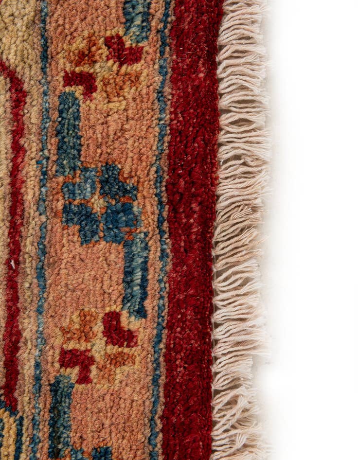 Detail image of 5' 8 x 8' 3  Hand Knotted Ziegler Wool Rug