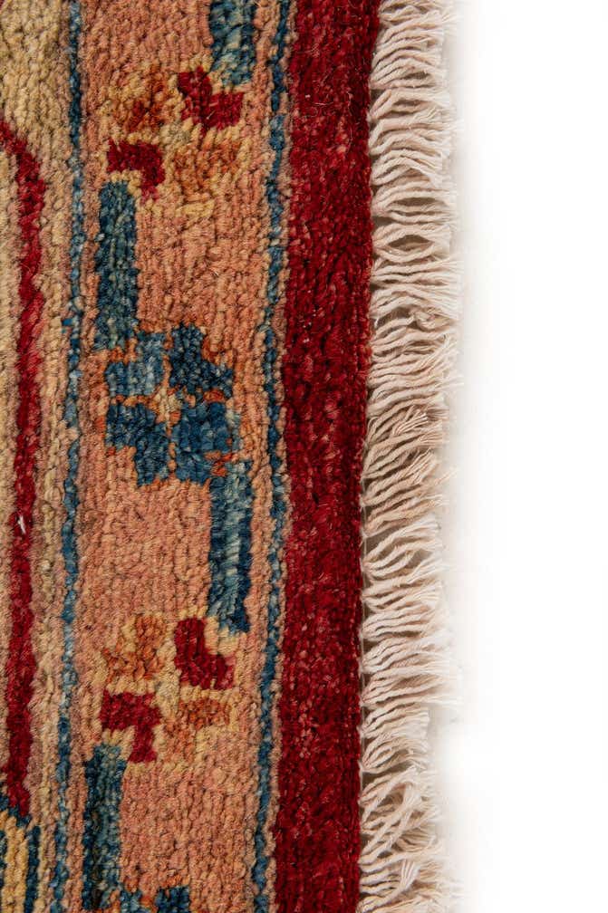 5' 8 x 8' 3 Hand Knotted Ziegler Wool Rug