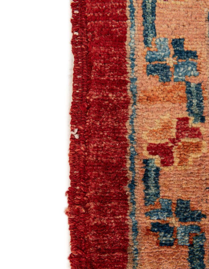 Detail image of 5' 8 x 8' 3  Hand Knotted Ziegler Wool Rug