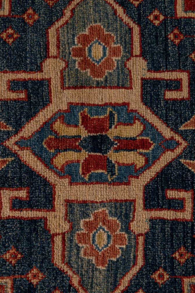 4' 11 x 6' 11 Hand Knotted Ziegler Wool Rug