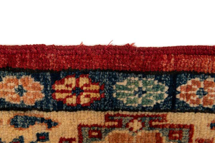 4' 11 x 6' 11 Hand Knotted Ziegler Wool Rug
